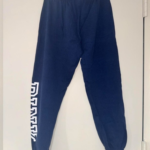 PINK Victoria's Secret Navy Blue Joggers - Picture 5 of 5